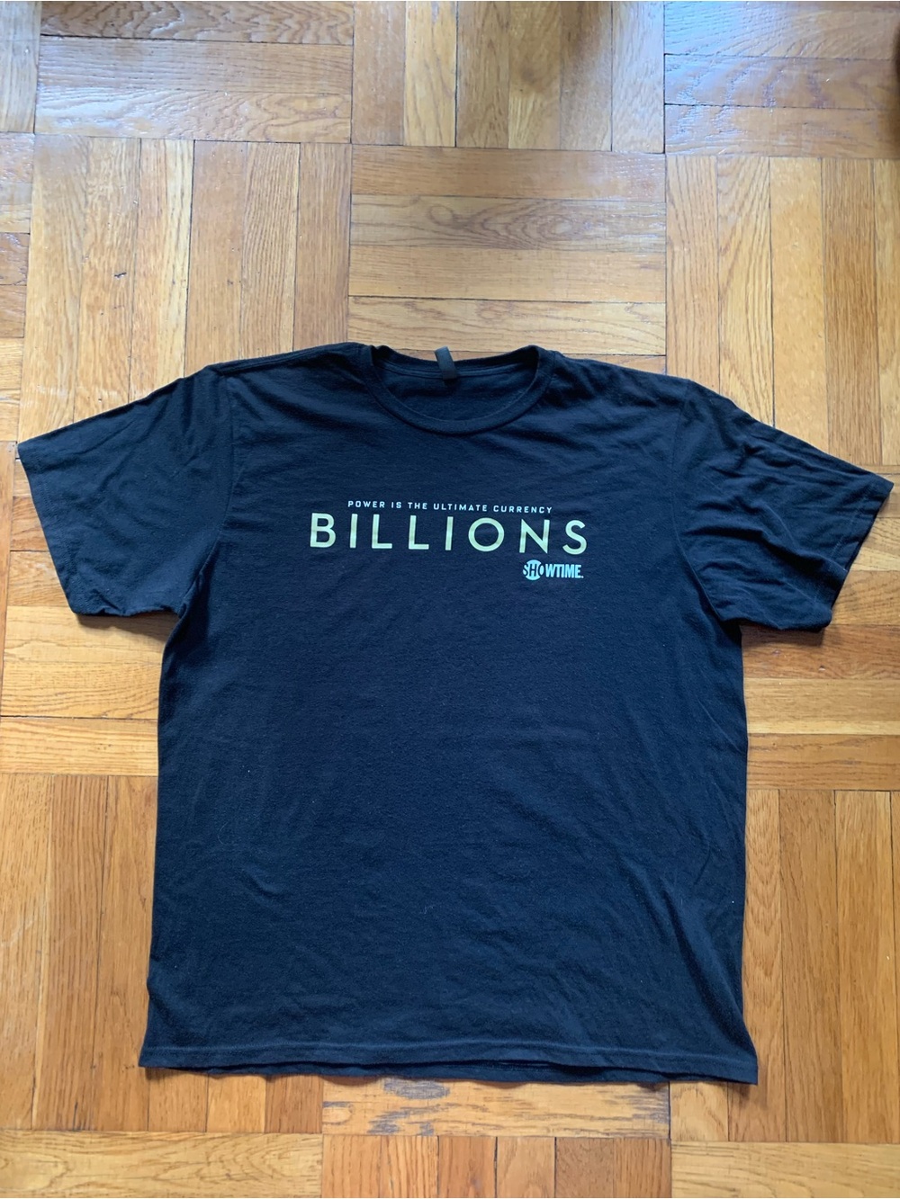 Billions Logo Tee - Black